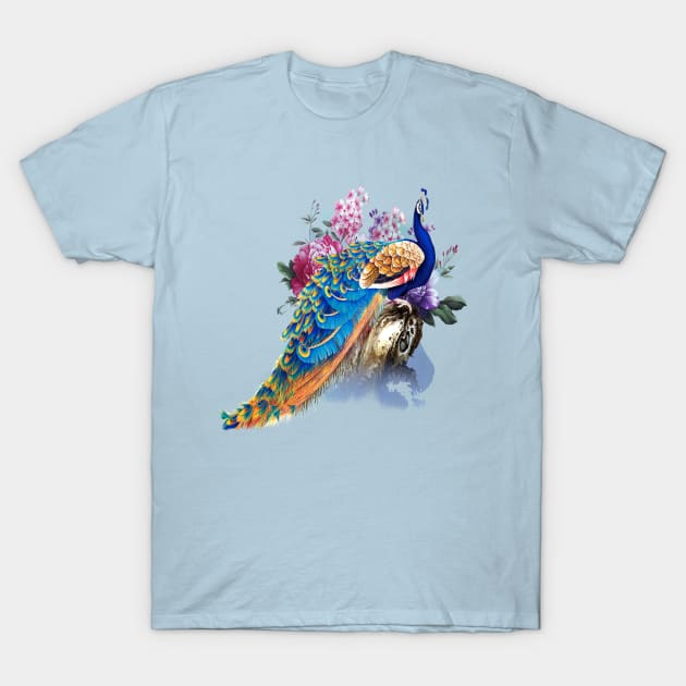 peacockThe most beautiful bird T-Shirt by focusLBdesigns